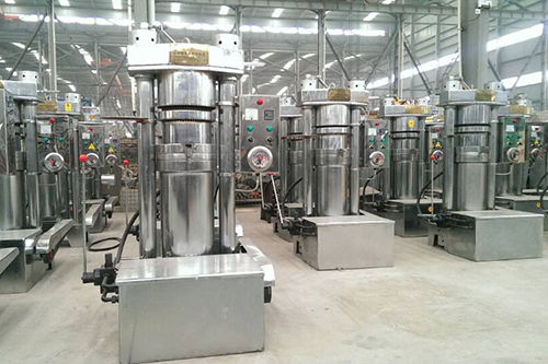 鄭州企鵝小型榨油機(jī)設(shè)備車間一覽